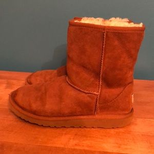 Chestnut classic boot short uggs!!
